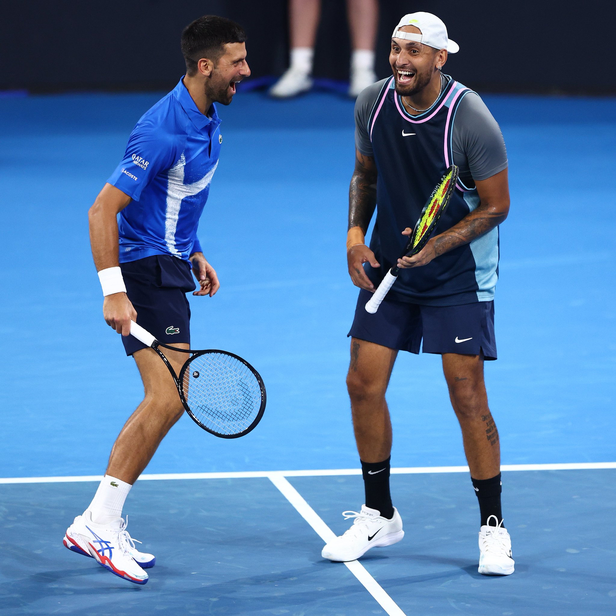 澳大利亚网球队强势德国网球队，克耶高斯统治全场的简单介绍