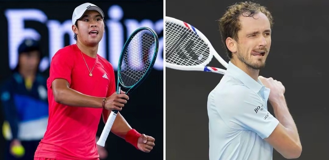 澳大利亚网球队鏖战欧洲网球队，梅德韦杰夫爆发神勇