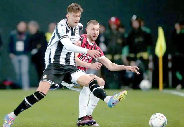 乌迪内斯客场战胜AC米兰，豪取3分的简单介绍